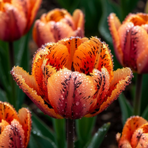 Тюльпан Литл Джем купить по цене от 199р. в интернет-магазине «Посадика» с доставкой почтой в в Темрюке и по всей России – [изображение №1].