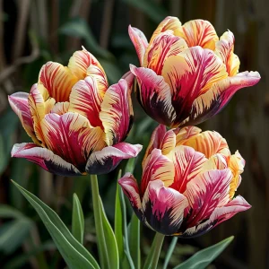 Тюльпан Роял Гарнит купить по цене от 425р. в интернет-магазине «Посадика» с доставкой почтой в в Темрюке и по всей России – [изображение №1].