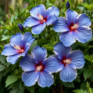 Гибискус садовый Блуминг Квин купить по цене от 259р. в интернет-магазине «Посадика» с доставкой почтой в в Темрюке и по всей России – [изображение №1].