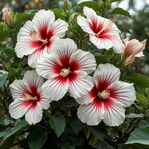 Гибискус Рэд Элеганс купить по цене от 380р. в интернет-магазине «Посадика» с доставкой почтой в в Темрюке и по всей России – [изображение №1].