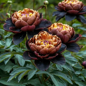 Пион Императорский Бал купить по цене от 419р. в интернет-магазине «Посадика» с доставкой почтой в в Темрюке и по всей России – [изображение №1].