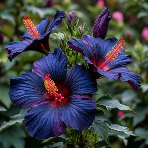 Гибискус Саншайн Кисс купить по цене от 450р. в интернет-магазине «Посадика» с доставкой почтой в в Темрюке и по всей России – [изображение №1].